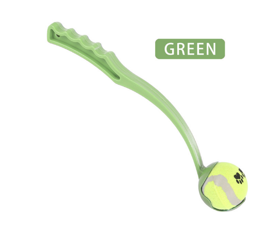 Dog Ball Launcher – Hands-Free Tennis Ball Thrower for Small, Medium & Large Dogs, Portable Fetch & Chase Training Toy