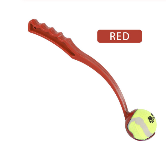 Dog Ball Launcher – Hands-Free Tennis Ball Thrower for Small, Medium & Large Dogs, Portable Fetch & Chase Training Toy