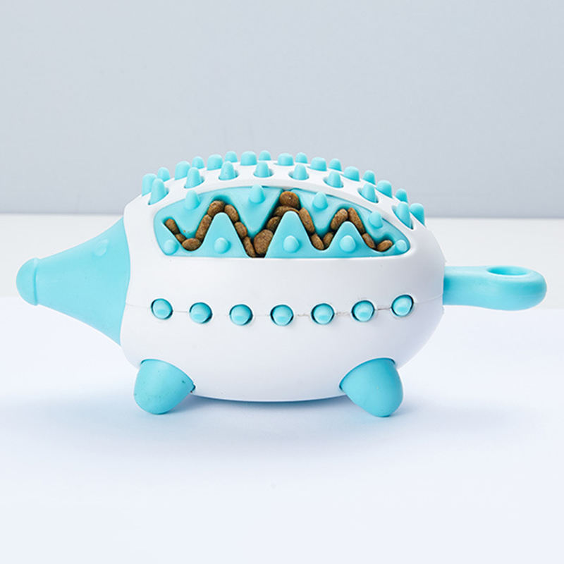 Durable Dog Chew Toy – Food Dispensing TPR Toy for Teeth Cleaning & IQ Training