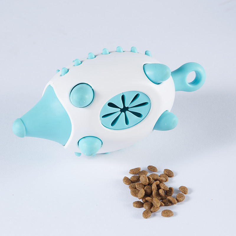 Durable Dog Chew Toy – Food Dispensing TPR Toy for Teeth Cleaning & IQ Training