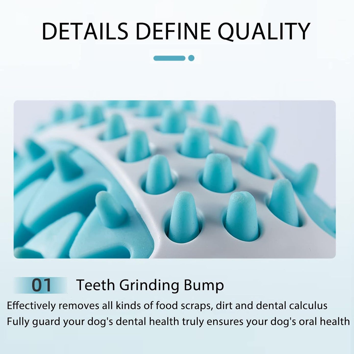 Durable Dog Chew Toy – Food Dispensing TPR Toy for Teeth Cleaning & IQ Training