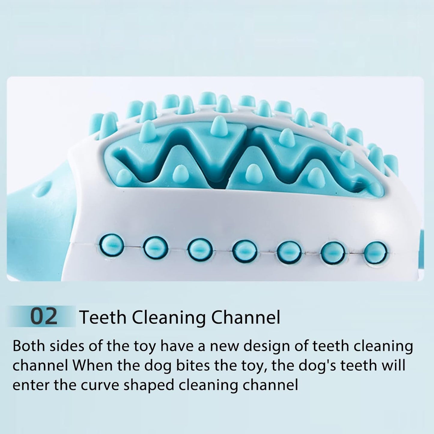 Durable Dog Chew Toy – Food Dispensing TPR Toy for Teeth Cleaning & IQ Training