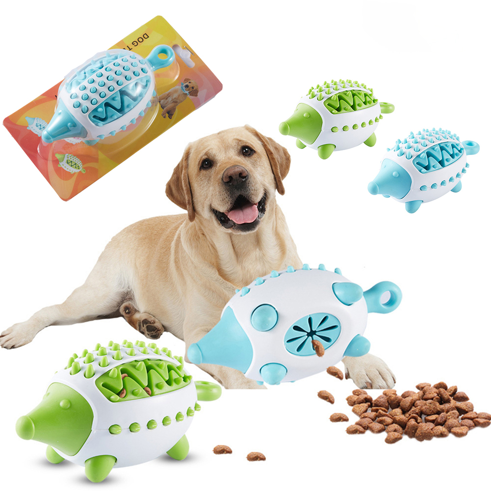 Durable Dog Chew Toy – Food Dispensing TPR Toy for Teeth Cleaning & IQ Training