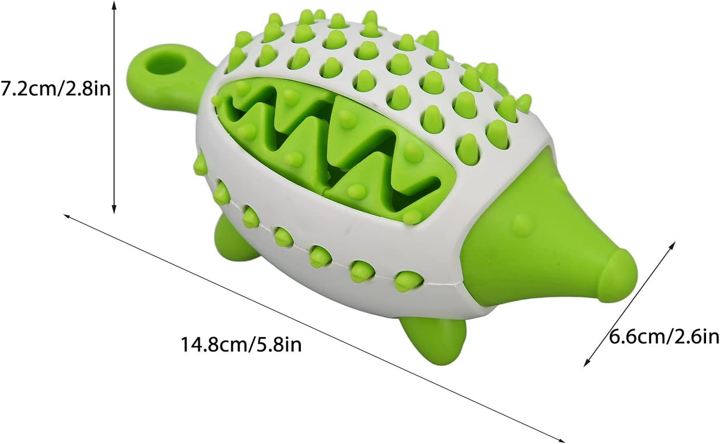 Durable Dog Chew Toy – Food Dispensing TPR Toy for Teeth Cleaning & IQ Training