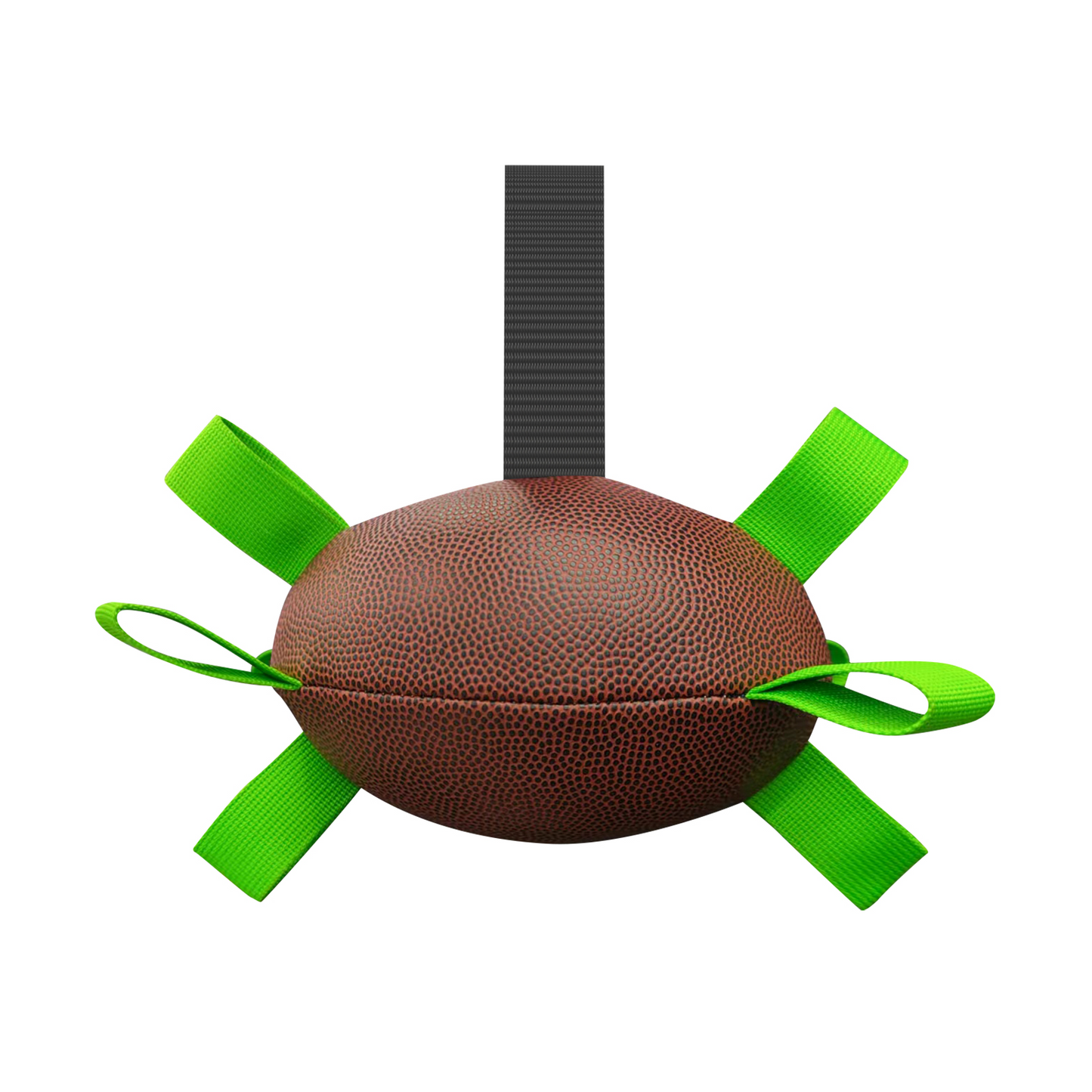 Interactive Dog Football Toy with Grab Tabs – Durable Water Ball for Small & Medium Dogs, Indoor & Outdoor Play