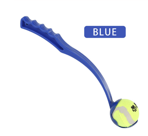 Dog Ball Launcher – Hands-Free Tennis Ball Thrower for Small, Medium & Large Dogs, Portable Fetch & Chase Training Toy