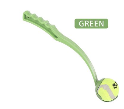 Dog Ball Launcher – Hands-Free Tennis Ball Thrower for Small, Medium & Large Dogs, Portable Fetch & Chase Training Toy