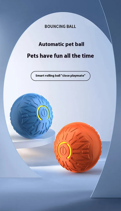 Electric Dog Toy Ball – Auto Rolling, Bouncing & Jumping Toy for Small Dogs & Cats