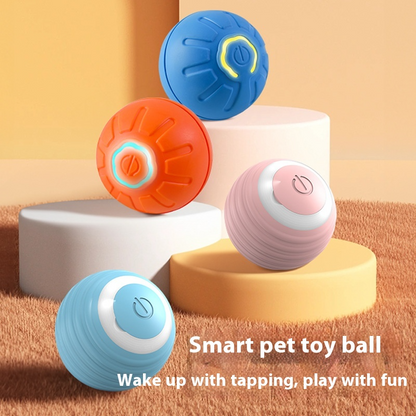 Electric Dog Toy Ball – Auto Rolling, Bouncing & Jumping Toy for Small Dogs & Cats