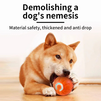 Electric Dog Toy Ball – Auto Rolling, Bouncing & Jumping Toy for Small Dogs & Cats
