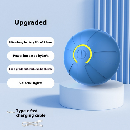 Electric Dog Toy Ball – Auto Rolling, Bouncing & Jumping Toy for Small Dogs & Cats