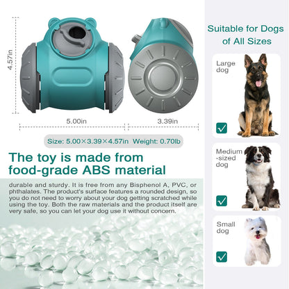 Interactive Dog Tumbler Feeder Toy – Slow Feeding IQ Training Toy for Small & Medium Dogs and Cats