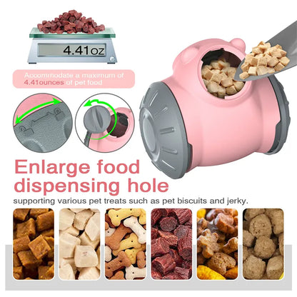 Interactive Dog Tumbler Feeder Toy – Slow Feeding IQ Training Toy for Small & Medium Dogs and Cats