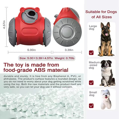 Interactive Dog Tumbler Feeder Toy – Slow Feeding IQ Training Toy for Small & Medium Dogs and Cats