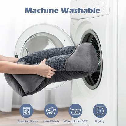 Machine Washable Dog Bed – Suede Fabric, Anti-Slip, High-Rebound Sides for Support
