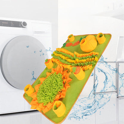 Snuffle Mat for Dogs – Interactive Feeding Puzzle Toy for Mental Stimulation & Slow Eating, Machine Washable, Anti-Slip Design