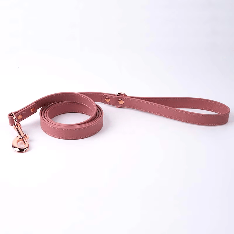 Snugssy Leatherette Leash Rosy Pink